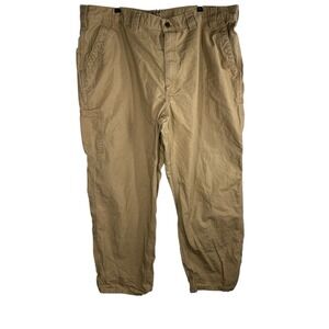 Carhartt Pants Original Dungaree Fit Mens 44X 30 Dark Khaki Tan Work‎